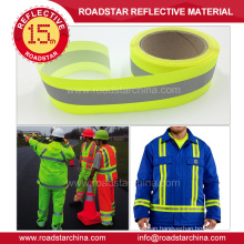 Durable safety reflective fabric for workwear